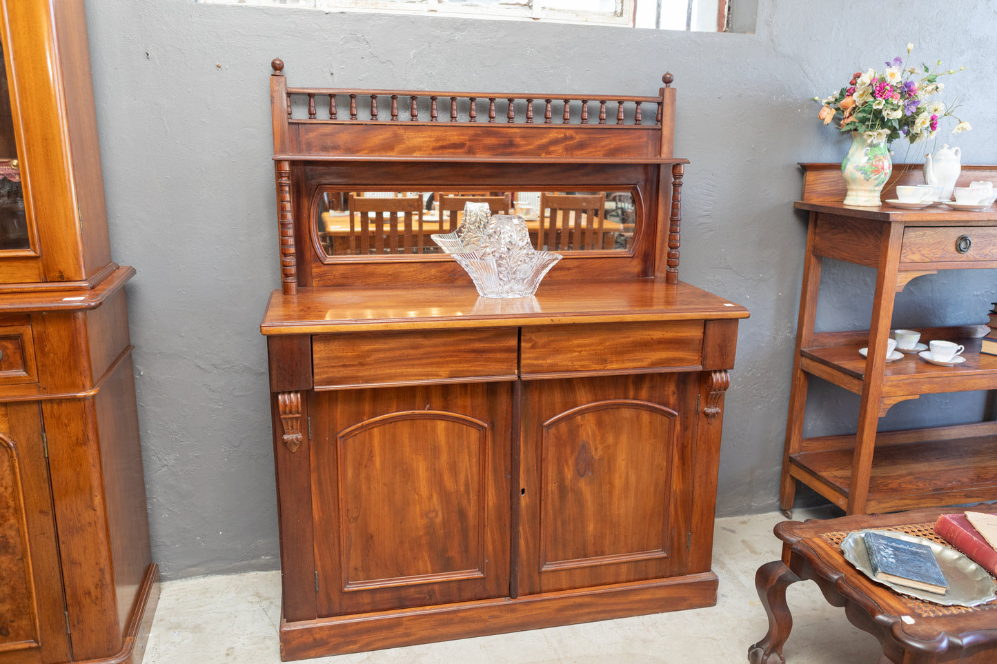 Flame Mahogany Chiffonier