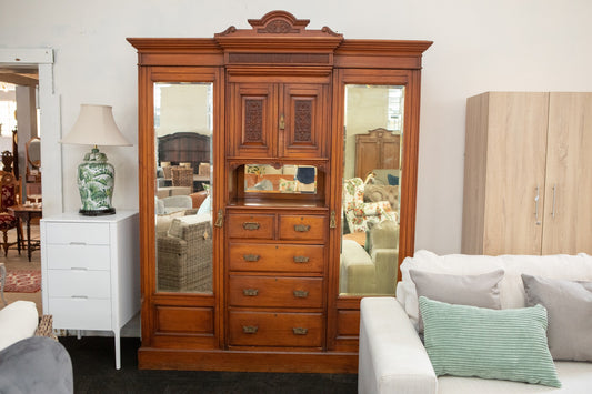 Satinwood Wardrobe