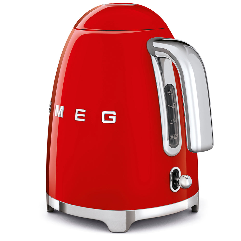 Smeg Electric Kettle, Red 50's Style KLF03RDSA