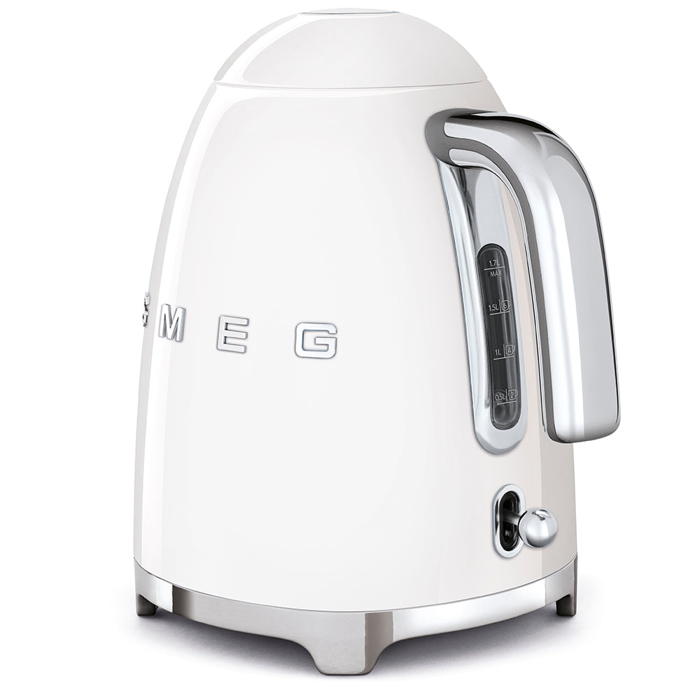 Smeg Electric Kettle, White 50's Style KLF03WHSA