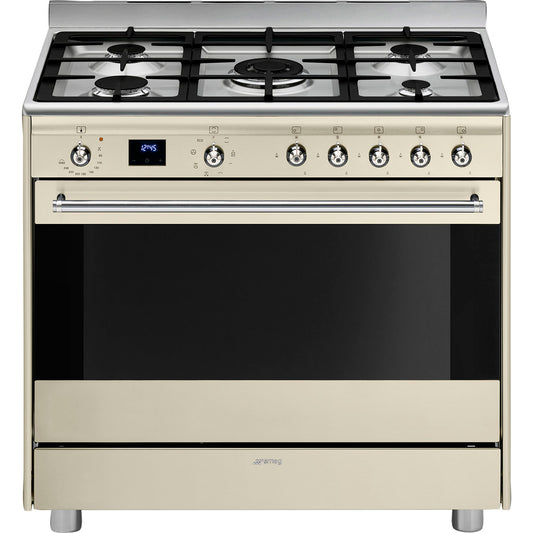 Smeg Cooker with Gas Hob 90x60 cm