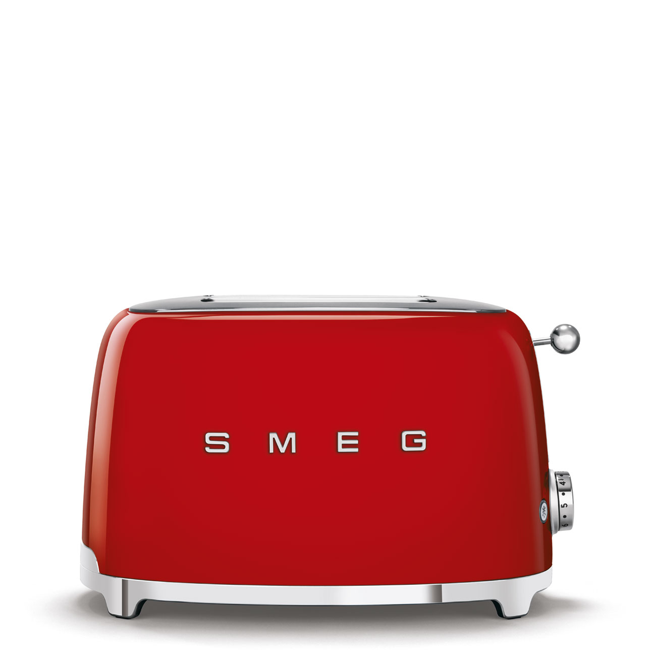 Smeg Toaster 2x2 Red, Glossy 50's Style TSF01RDSA